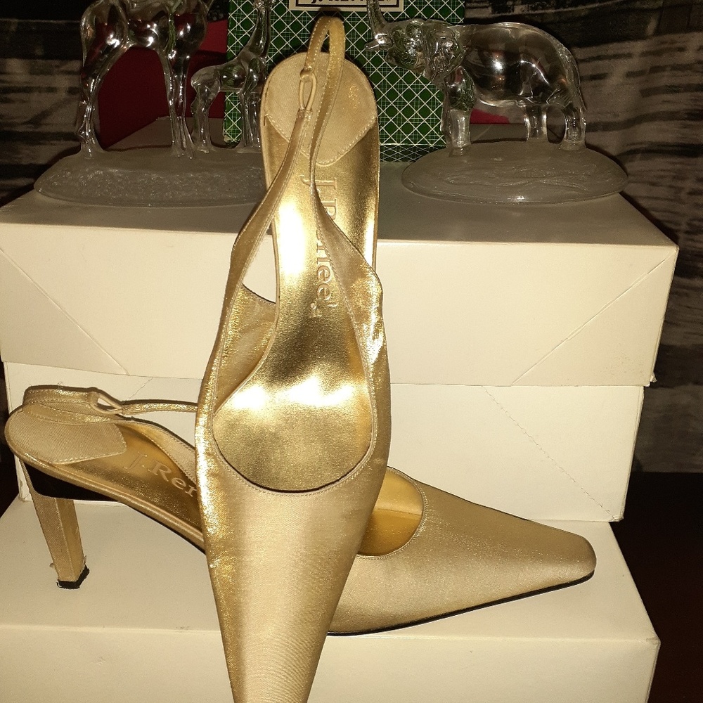J Renee Carney Yellow High Heel